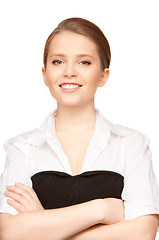 Image showing young attractive businesswoman