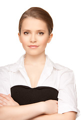 Image showing young attractive businesswoman