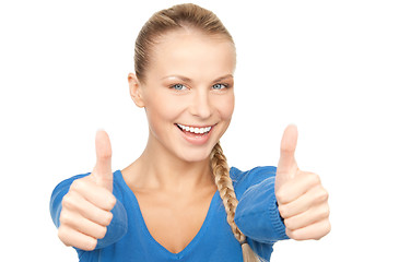 Image showing thumbs up