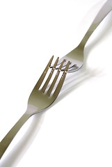 Image showing Silver Cutlery