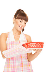 Image showing cooking housewife