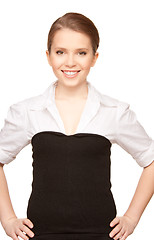 Image showing young attractive businesswoman