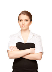 Image showing young attractive businesswoman