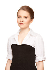 Image showing young attractive businesswoman