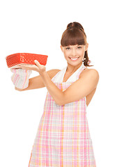 Image showing cooking housewife