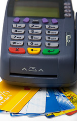 Image showing Credit card terminal