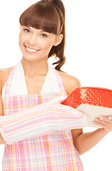 Image showing cooking housewife