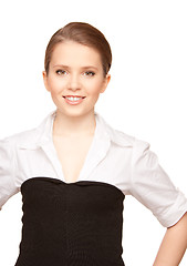 Image showing young attractive businesswoman