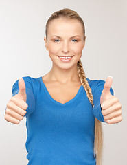 Image showing thumbs up