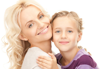 Image showing happy mother and child