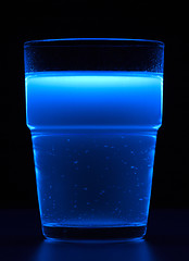 Image showing fluorescent drink