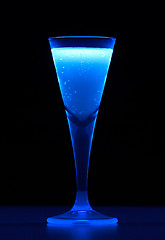 Image showing fluorescent drink