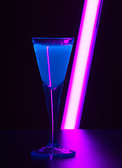 Image showing fluorescent drink