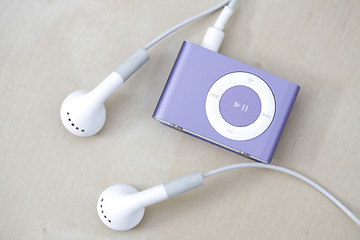 Image showing Modern mp3 player