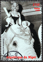 Image showing Marilyn Monroe - Niger Stamp #8