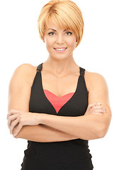 Image showing fitness instructor