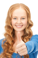 Image showing thumbs up