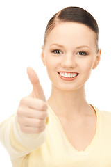 Image showing thumbs up