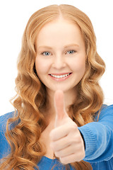 Image showing thumbs up