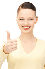 Image showing thumbs up