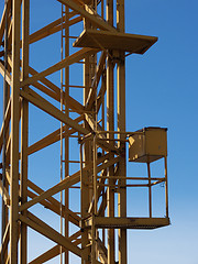 Image showing Crane Closeup