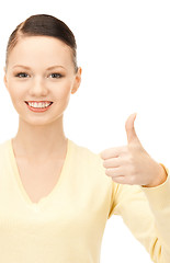 Image showing thumbs up