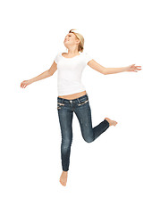 Image showing  happy and carefree teenage girl