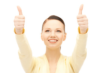 Image showing thumbs up