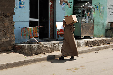 Image showing City views in Cairo -Slums in Manshiet Nasr