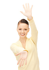 Image showing happy woman