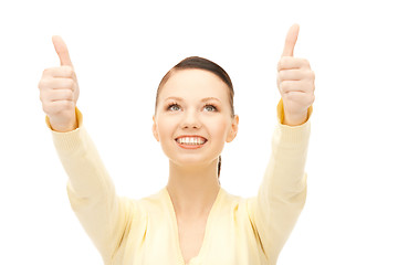 Image showing thumbs up