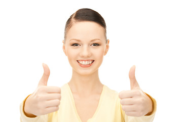 Image showing thumbs up