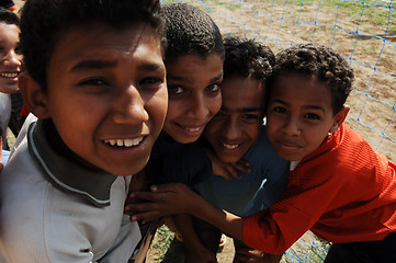 Image showing Cairo - Slum in Manshiet Nasser