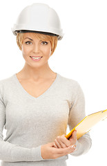 Image showing contractor in helmet