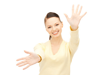 Image showing happy woman