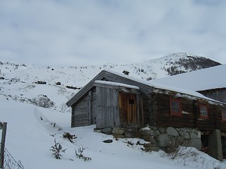 Image showing Old wooden house