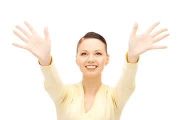 Image showing happy woman