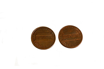 Image showing Two cents