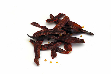 Image showing Dried Chillies