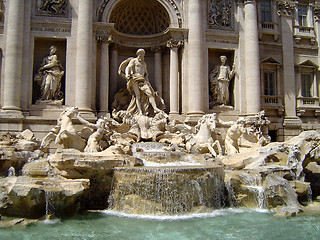 Image showing Fountain of Trevi