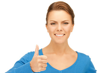 Image showing thumbs up