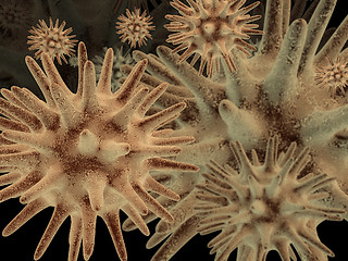 Image showing 3d microbes #1