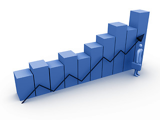 Image showing Business statistics #1