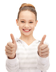 Image showing thumbs up