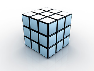 Image showing 3d Rubik's cube #1