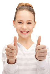 Image showing thumbs up