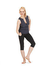 Image showing lovely fitness instructor