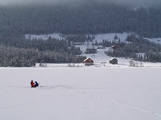 Image showing Norwegian winter landscape 04.03.2007