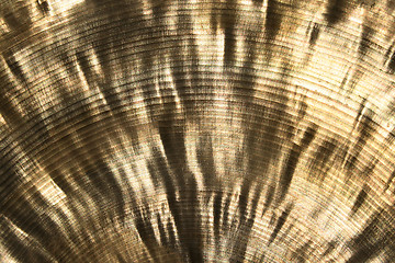 Image showing Shiny golden metallic texture