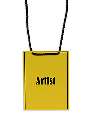 Image showing Artist stage pass